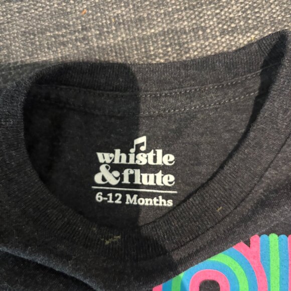 Whistle & Flute T-Shirt 6-12 Months - Picture 3 of 3